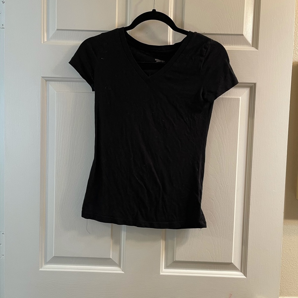 Black long sleeve and short sleeve